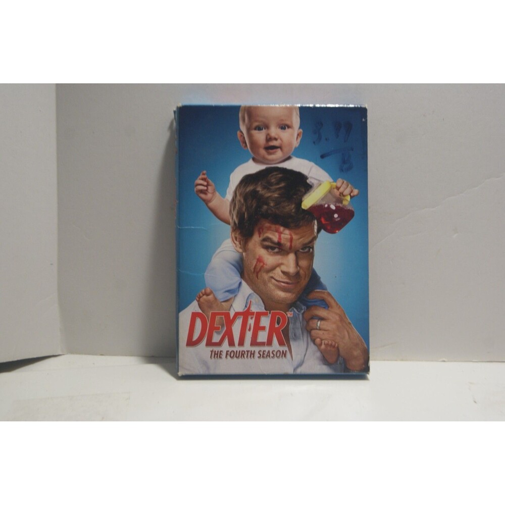 Dexter: Season 4 -DVD Michael C Hall Serial Killer by Night Bloodsplatter By Day